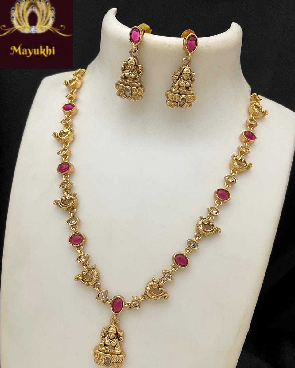 IMG-20240713-WA0228 LEKSHMI DEVI SIMPLE NECKPIECE - Image 1