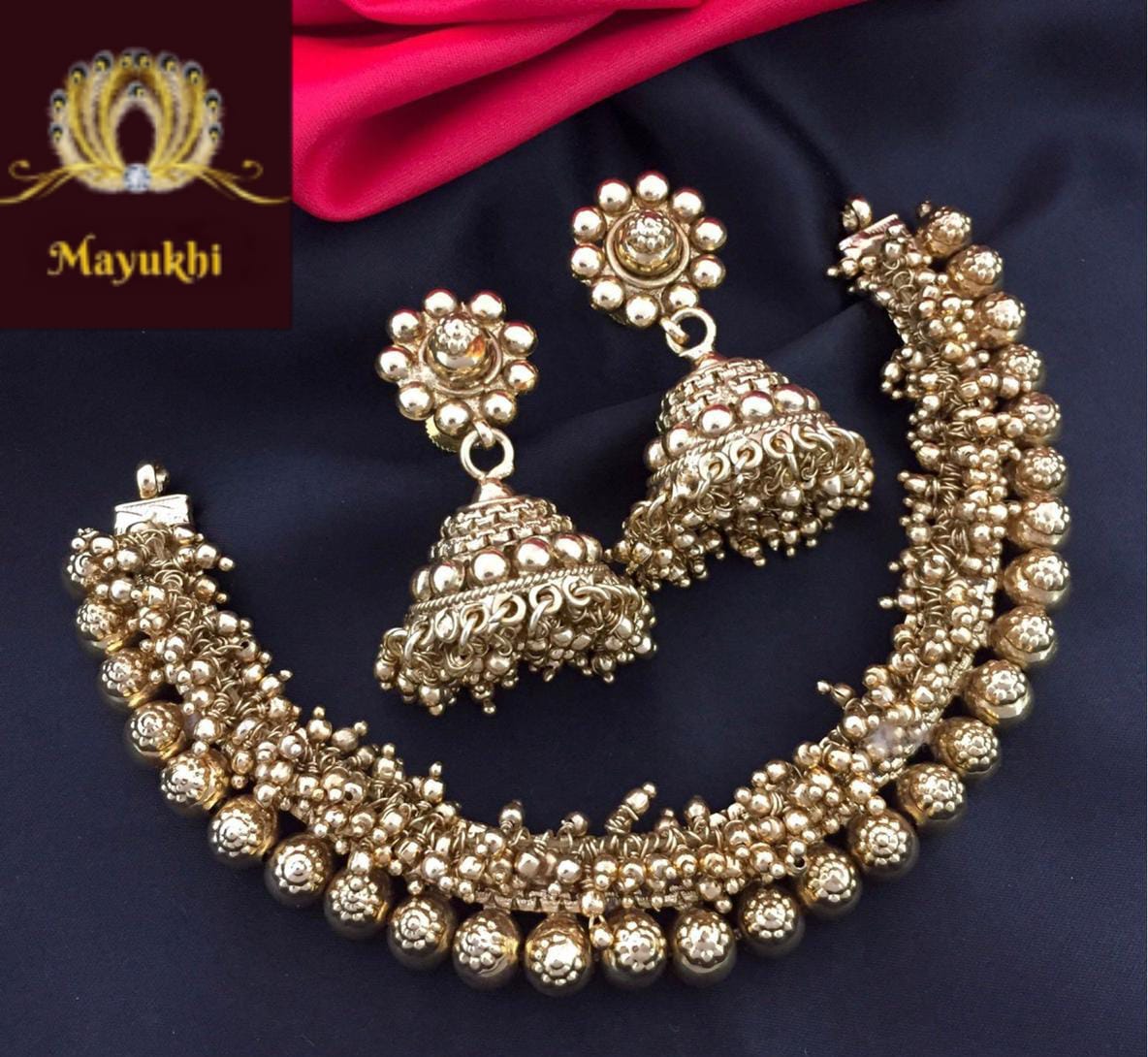 IMG-20240713-WA0230 GUNGUROO GOLDEN NECKLACE - PREMIUM - Image 1
