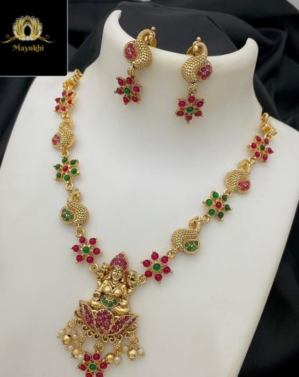 DEVI FLORAL NECKPIECE KEMP MULTI