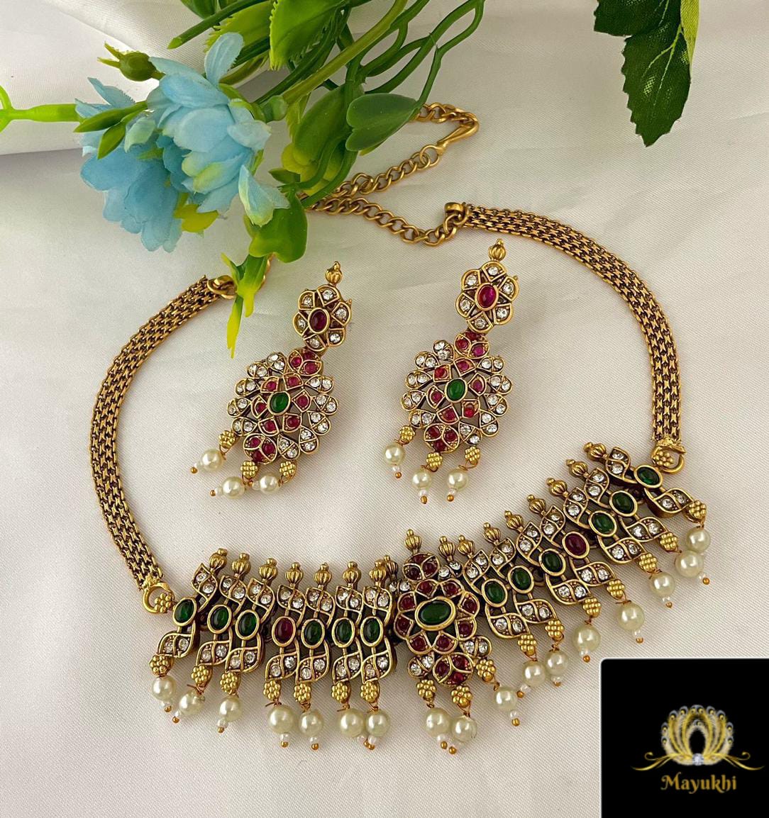 IMG-20240720-WA0054 ELEGANT CHOKER - KEMP STONE - Image 1