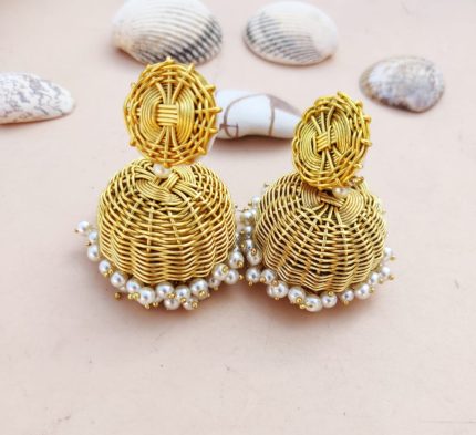 GOLDEN TWIG PATTERN JUMKA  - LIGHT WEIGHT