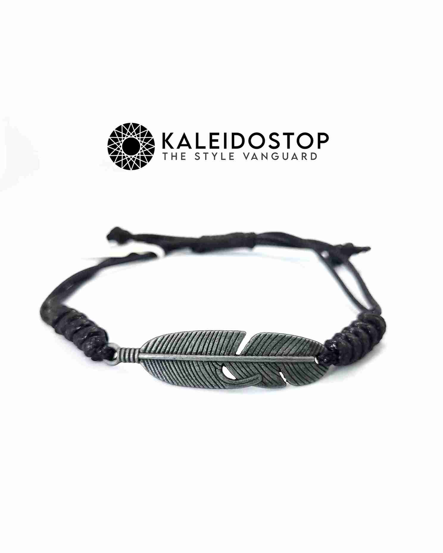 Picsart_25-02-07_09-23-59-529_11zon FEATHER SPIRIT BRAIDED BRACELET - K735 - Image 1