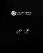 SPIRAL SILVER STUD - K720