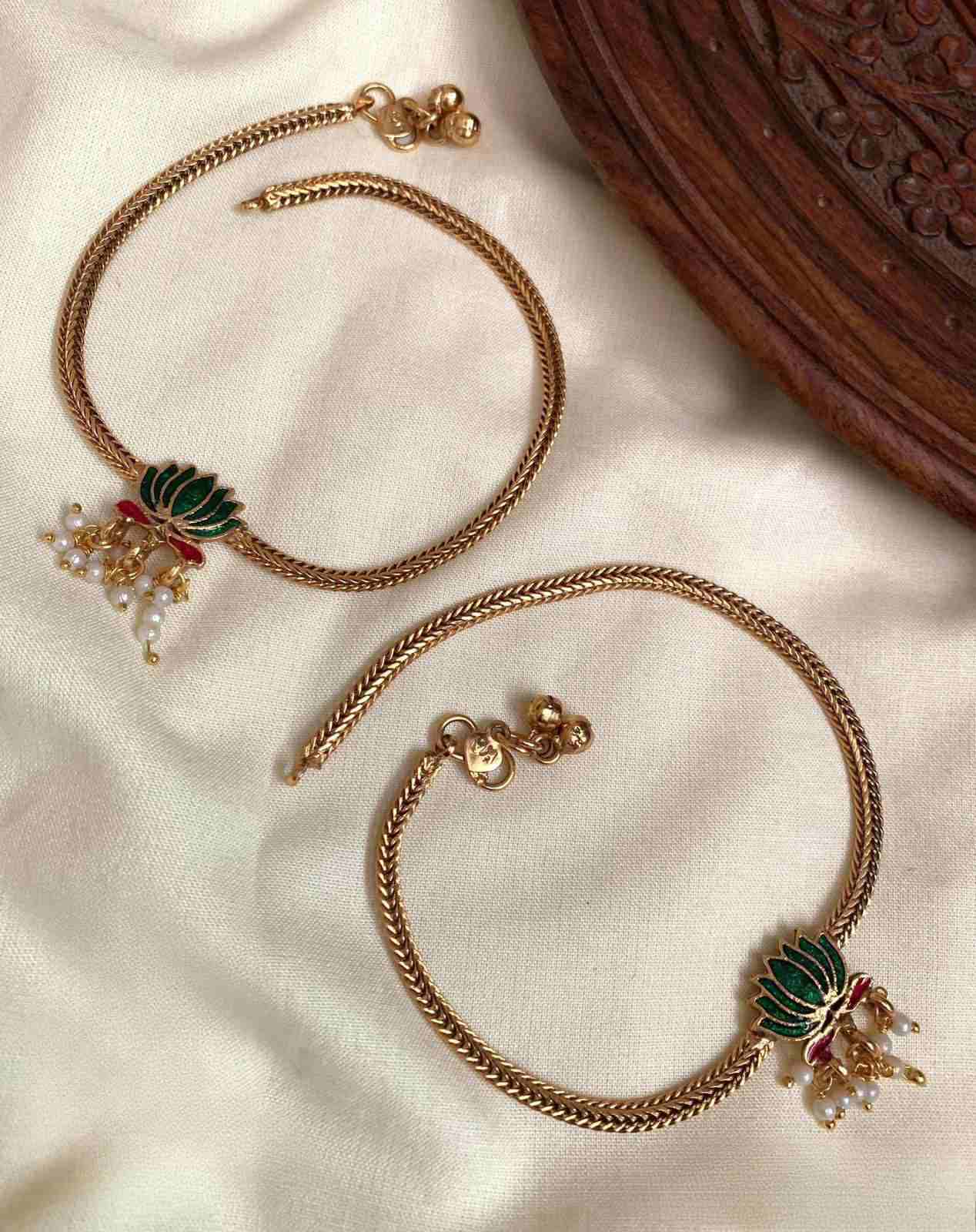 Compress_20250630_220624_4660 (1) LOTUS ANTIQUE ANKLET - Image 1