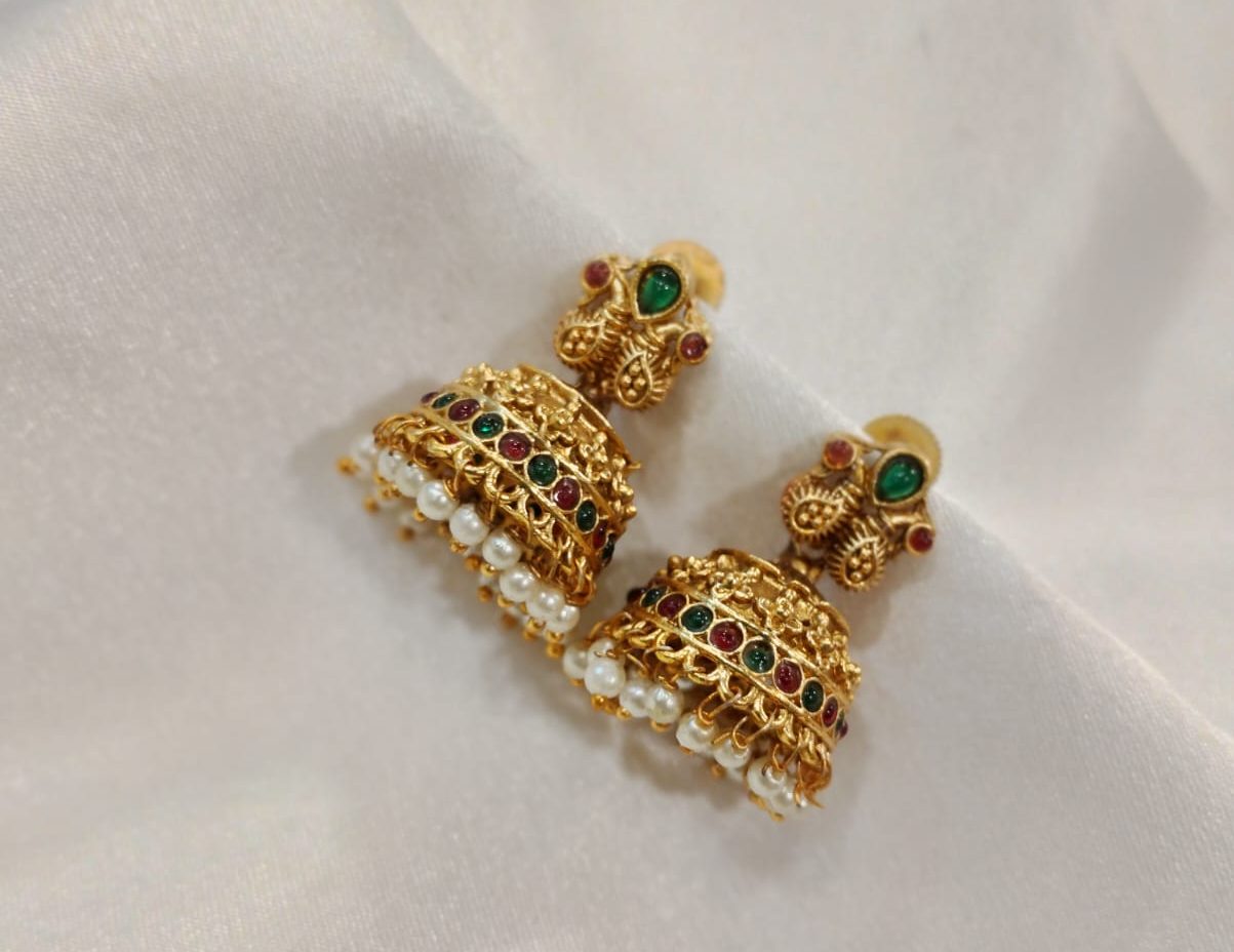 IMG-20250530-WA0244 PREMIUM ANTIQUE JUMKA - MAYOORI MULTI - Image 1