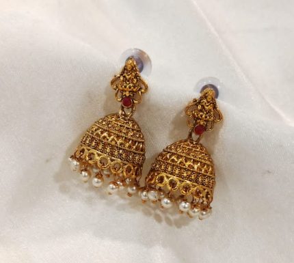 PREMIUM ANTIQUE DEVI EMBELLISHED JUMKA