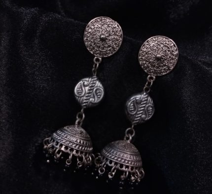GERMAN SILVER BLACK 3 LAYER JUMKA