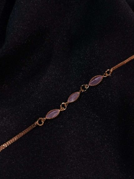 THE PINK LADY - BRACELET/HAND CHAIN