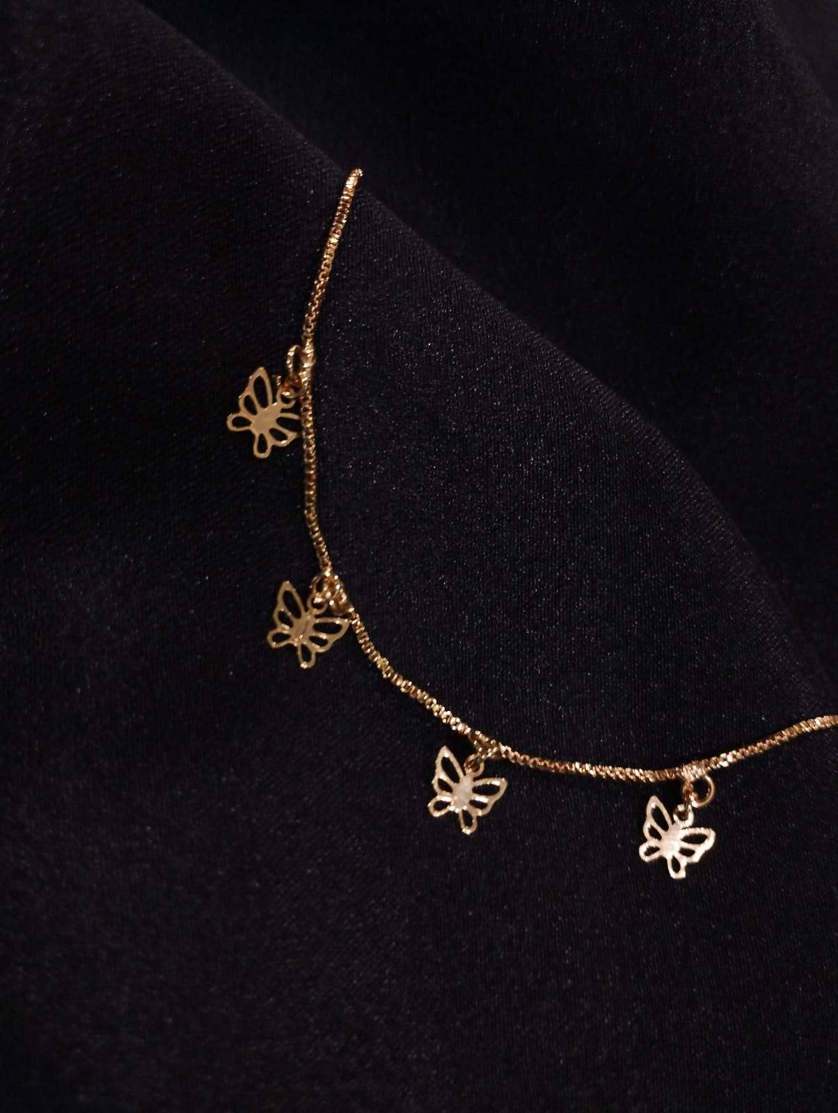 Compress_20250721_165802_2935 HANGING BUTTERFLIES - BRACELET/HAND CHAIN - Image 1