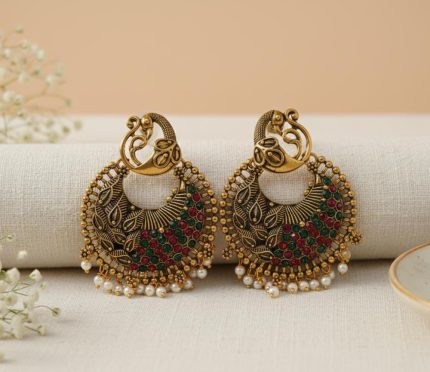 GOLDEN MAYYIL EARRINGS