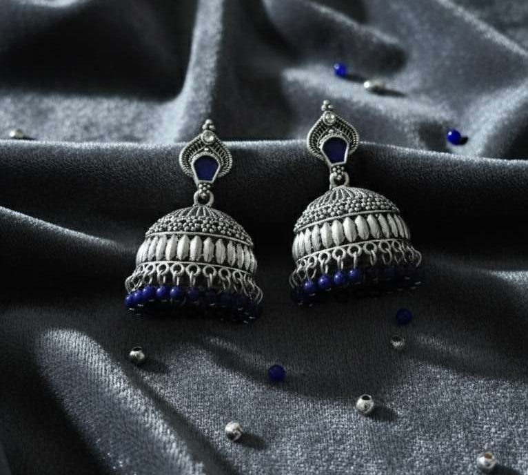 Compress_20251014_154147_7914 ROYAL BLUE AND SILVER JUMKA - Image 1