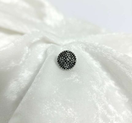 SILVER BUTTON BY MAYUKHI