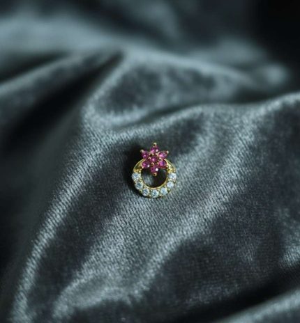 SHRESHTA BY MAYUKHI -RUBY AND WHITE