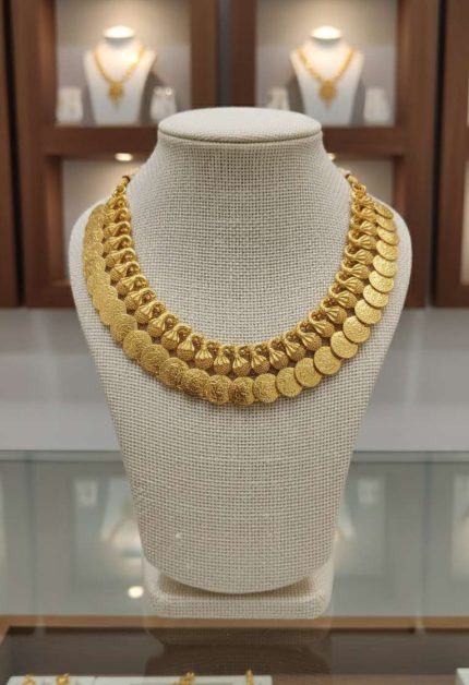 SIMPLE COIN 2  LAYER NECKLACE