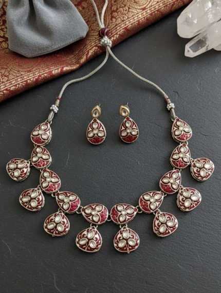 MEENAKARI STATEMENT NECKPIECE