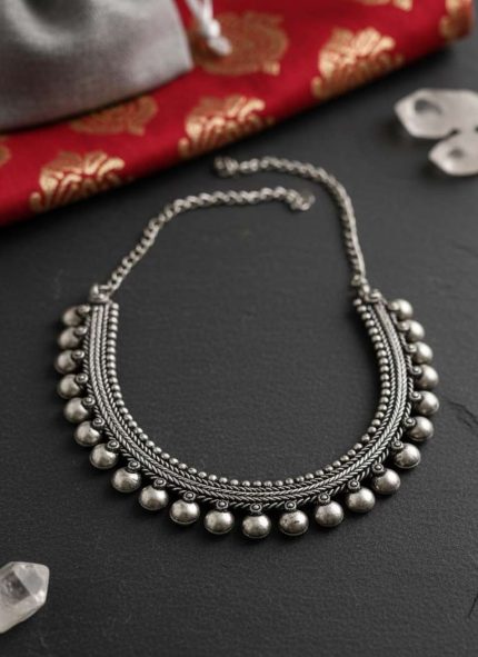 SILVER DOOM NECKPIECE