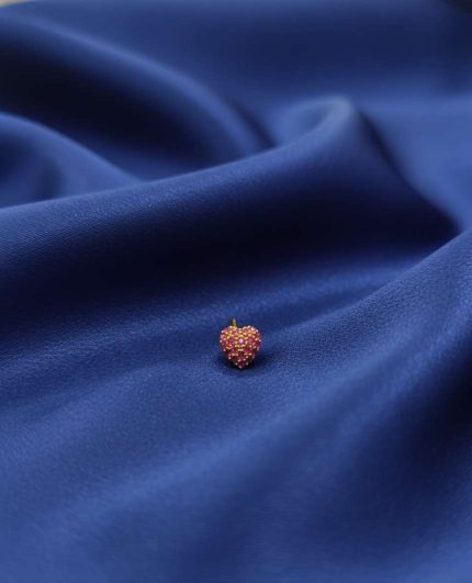 RUBY HEART NOSEPINS