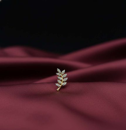 PREMIUM A D STONE LEAF NOSEPIN DESIGN 2