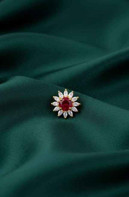 SARASIKA - RED STONES -LUXE BY MAYUKHI