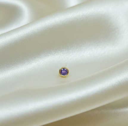 PREMIUM SINGLE STONE LAVENDER COLOUR
