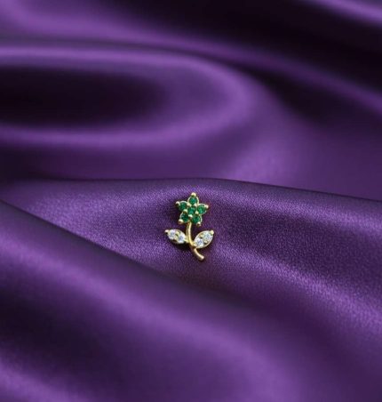 DESIGNER POOV BY MAYUKHI - GREEN STONE
