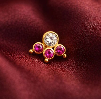 DESIGNER SERIES - PREMIUM BESARI 3 SPIKES -PINK