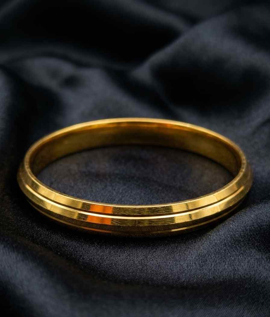 Compress_20260413_170516_6692 GOLDEN BANGLE - DESIGN 3 - Image 1