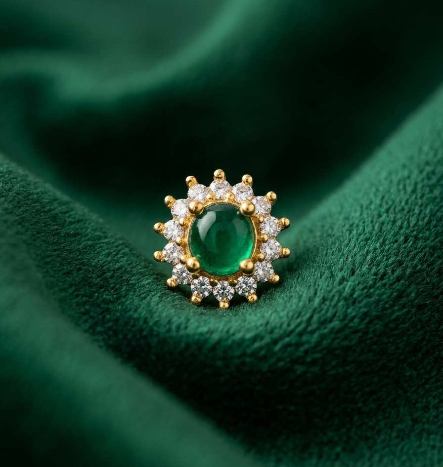 Compress_20260512_110424_4746 DESIGNER SERIES - VARAHI -EMERALD GREEN - Image 1