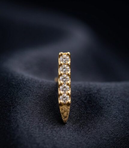 DESIGNER SERIES - J SHAPE 5 STONES