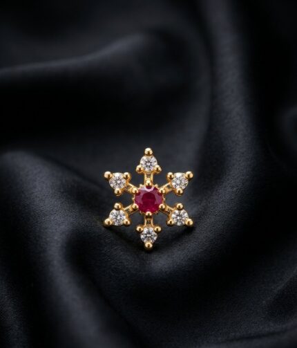 DESIGNER SERIES - GAURI - RED MID STONE