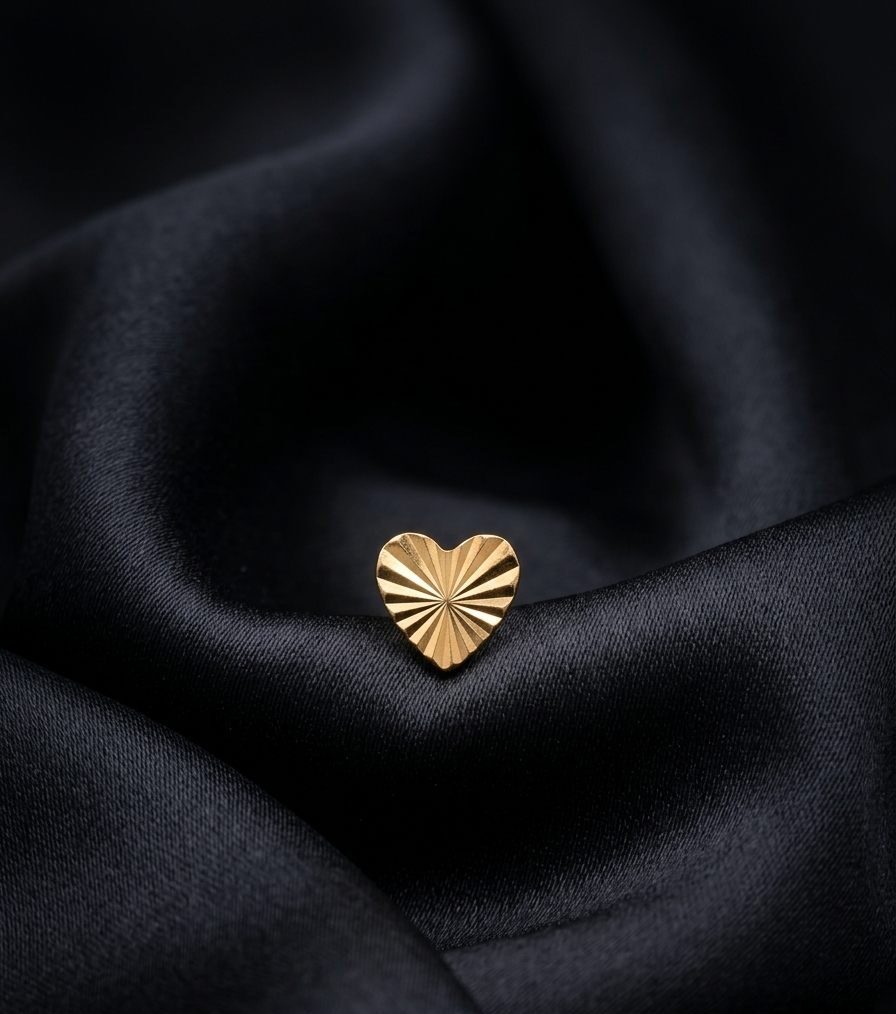 Compress_20260703_120002_2672 DESIGNER SERIES - GOLD BLINK HEART - Image 1