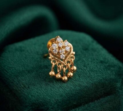GOLDEN DANGLES BY MAYUKHI