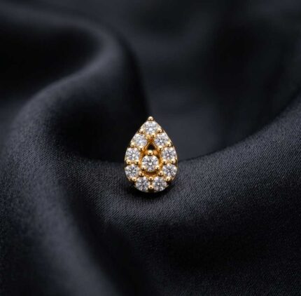 WHITE TEAR DROP BY MAYUKHI