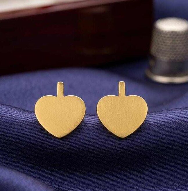 Compress_20260919_123138_8978 PREMIUM DESIGNER REPLICA SECOND STUDS/EARRINGS - DESIGN 11 - Image 1