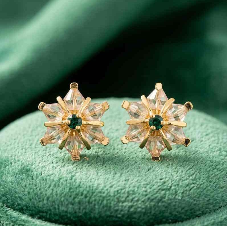 Compress_20260930_153437_7061 1 GM GOLD PLATED DAILY WEAR EARRINGS -DESIGN 1 - Image 1